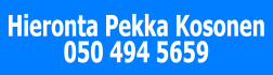 Hieronta Pekka Kosonen logo
